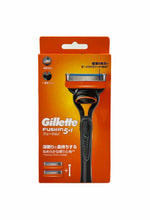 將圖片載入圖庫檢視器 Gillette 吉列Fusion鋒隱系列剃鬚刀1刀架2刀頭