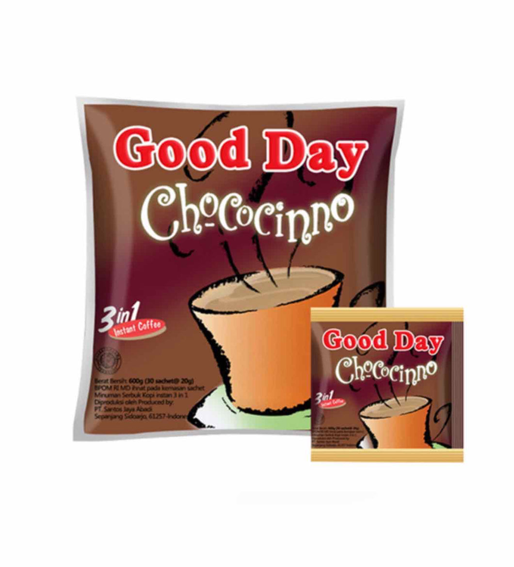 好日子三合一即溶咖啡朱古力味Good Day Coffee Chococinno20gx30