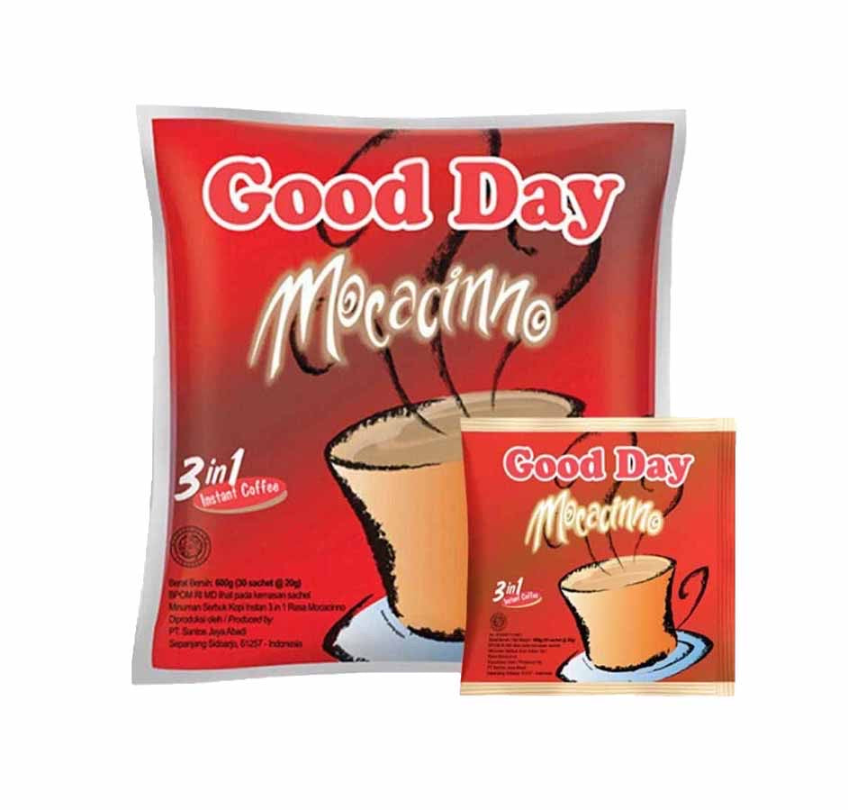 好日子三合一即溶咖啡摩卡奇諾味Good Day coffee mochaccino20gx30