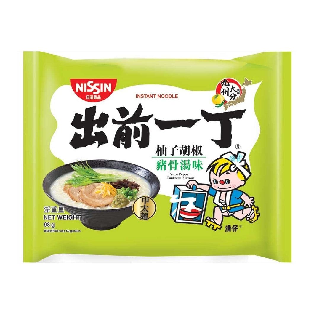 出前一丁柚子胡椒豬骨湯味即食麵