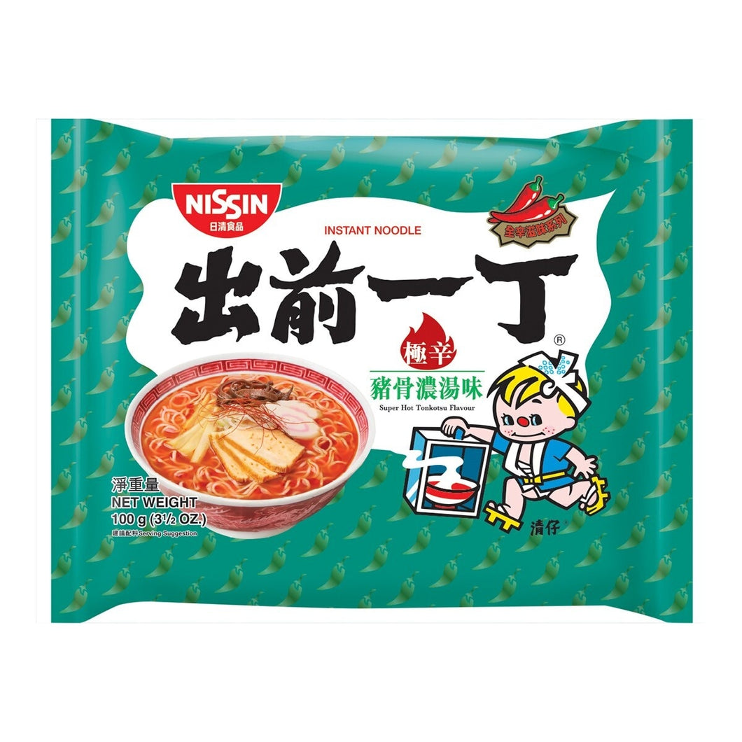 出前一丁極辛豬骨湯味即食麵