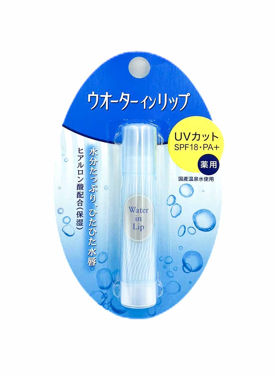 資生堂 Water in Lip
防UV 保滋潤潤唇骨（無香味）3.5g