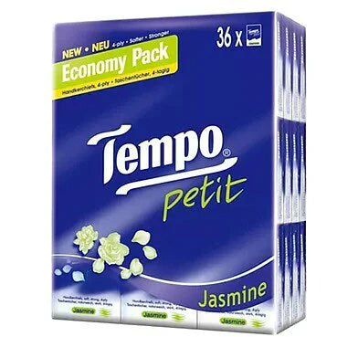 Tempo Tissue Petit-Jasmine 得寶 迷你紙巾36包裝