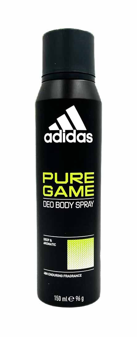 adidas pure game deo body spary150ml