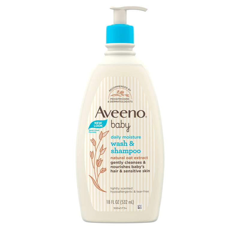 Aveeno Baby嬰兒天然燕麥沐浴洗髮露 532毫升