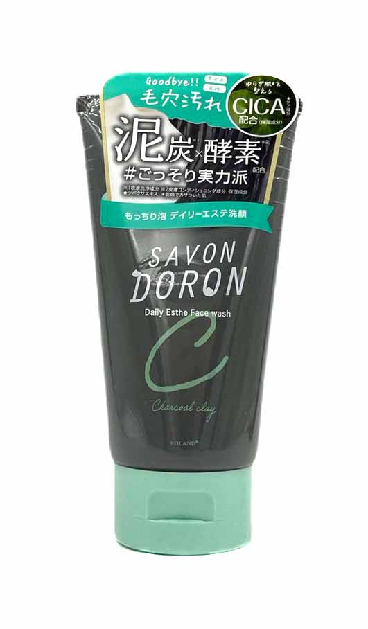 日本SAVON DORON炭泥酵素洗面泡120g