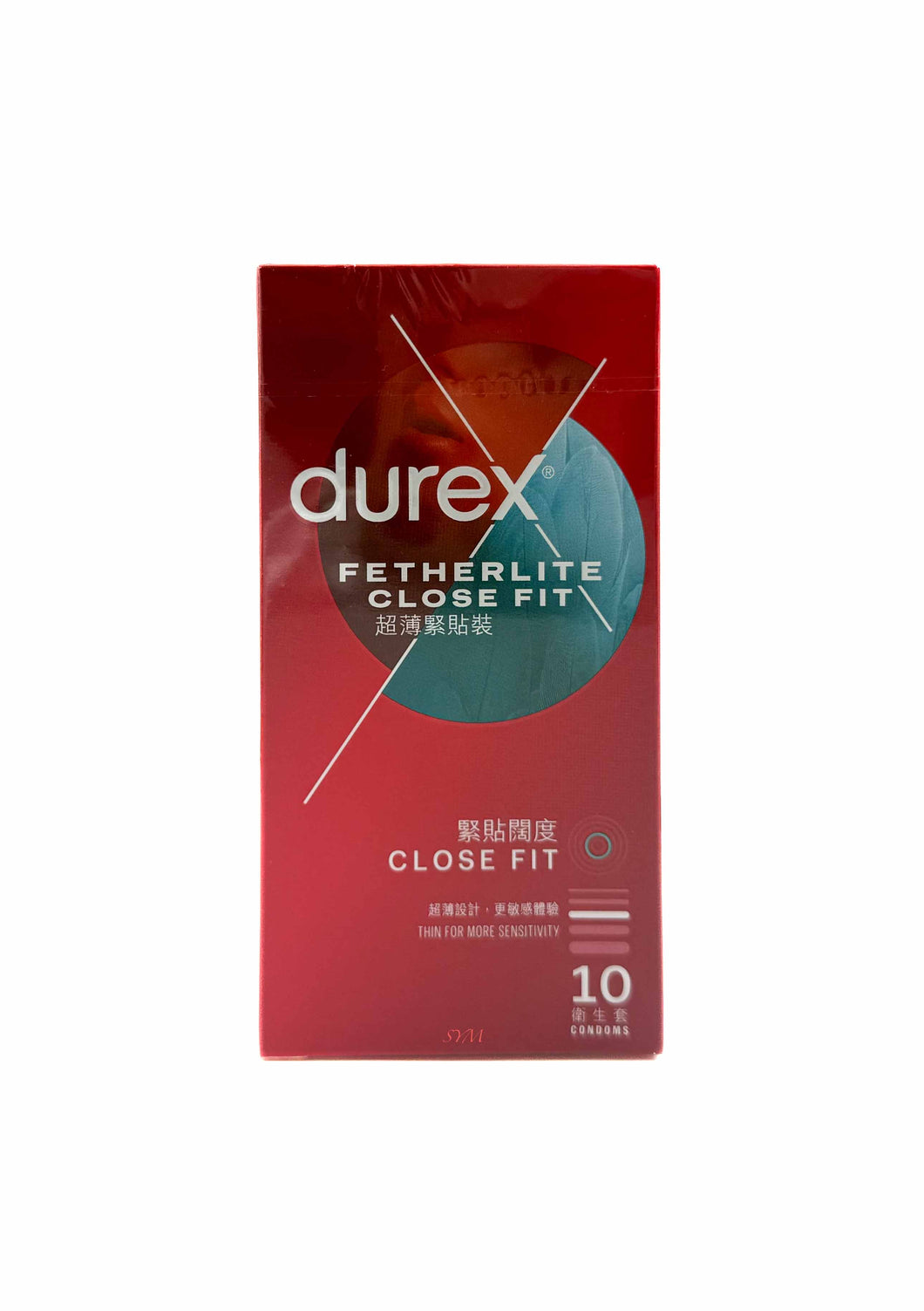 Durex杜蕾斯超薄緊貼裝 10片