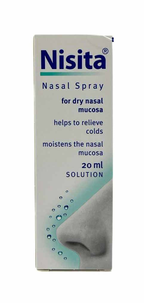 德國鼻可舒潤鼻噴霧20ml
Nisita®️Nasal Spray