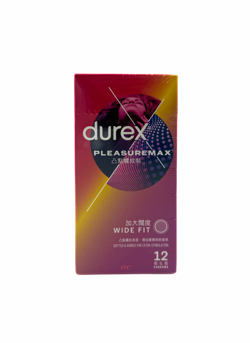 Durex杜蕾斯凸點螺紋裝衛生套 12片