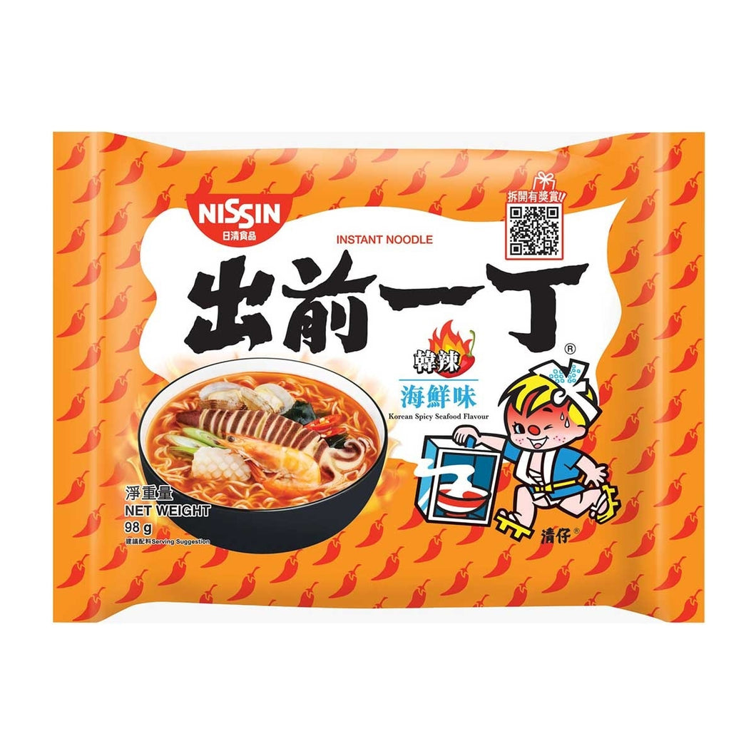 出前一丁韓辣海鮮味即食麵