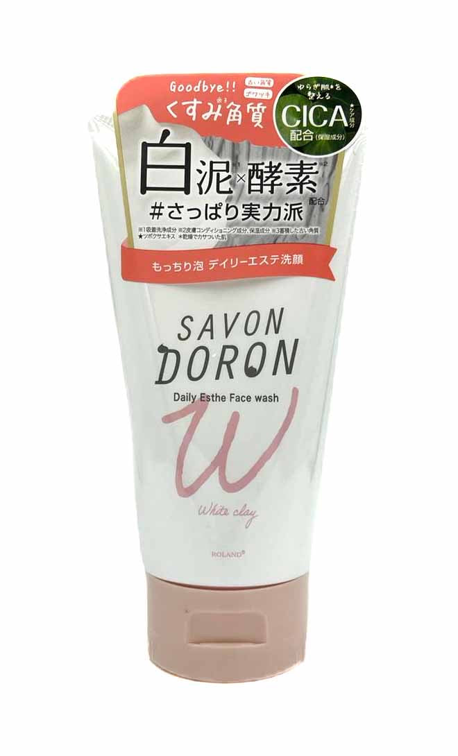 日本SAVON DORON白泥酵素洗面膏120g