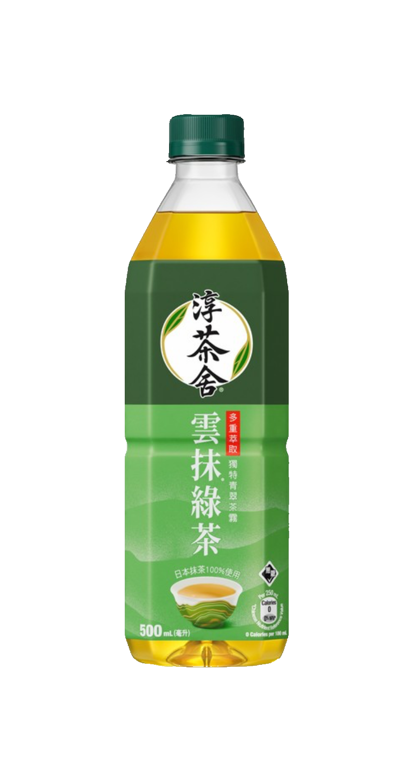 淳茶舍無糖雲抹日式綠茶 500毫升