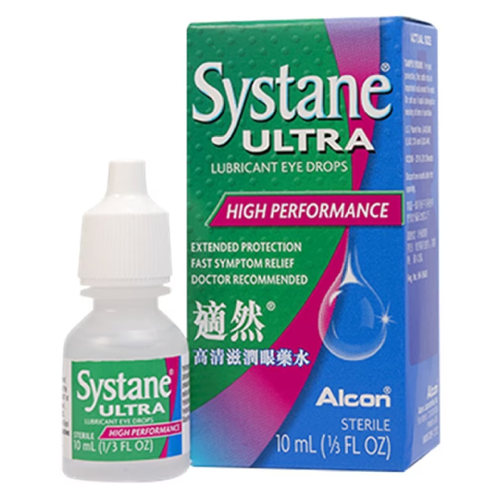 Alcon Systane Ultra High Performance eye drop 10ml適然高清滋潤眼藥水10毫升
