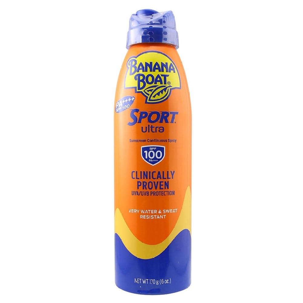 BANANA BOAT 香蕉船特強運動型防曬噴霧 SPF100 PA++++ 170克