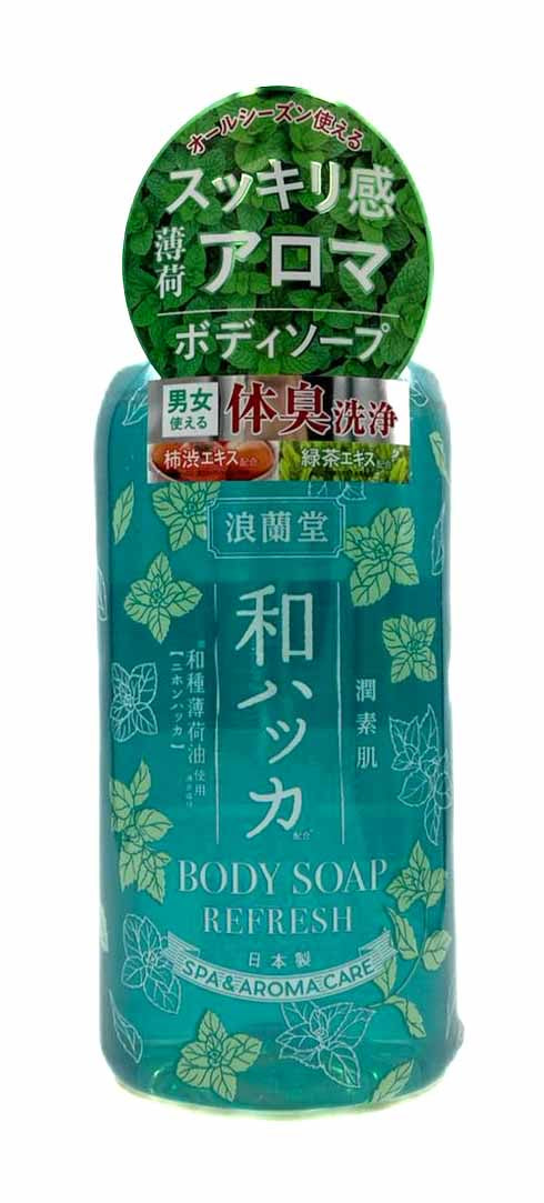 ROLAND浪蘭堂潤素肌薄荷沐浴露480ml