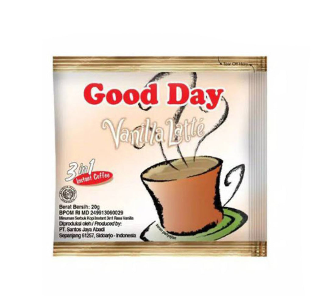好日子三合一咖啡雲呢拿味Good Day Coffee Vanilla 20gx30