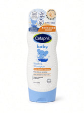 將圖片載入圖庫檢視器 Cetaphil baby with Organic Calendular Wash and Shampoo 嬰兒護膚系列沐浴洗髮露230 ml
