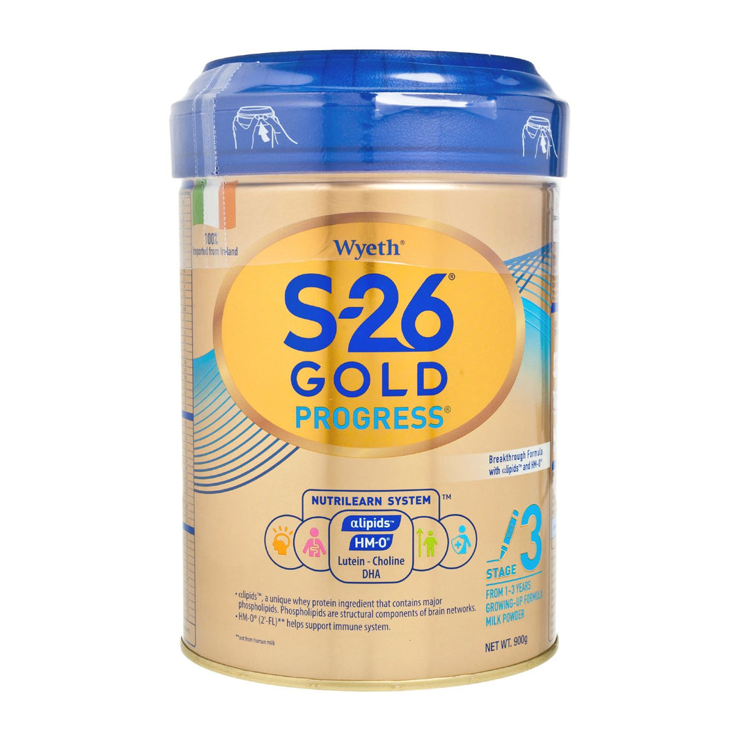 惠氏 S-26® GOLD 3號 900G