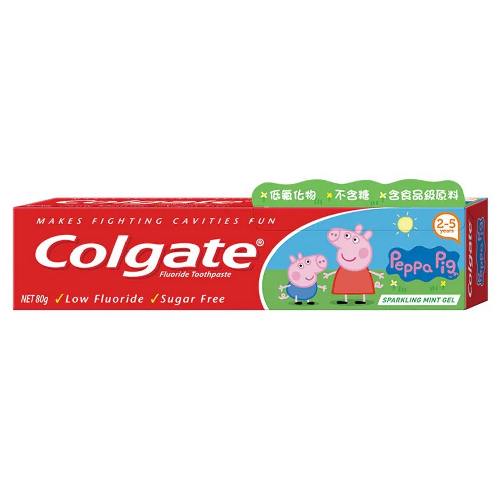 Colgate高露潔 Peepa Pig 兒童 牙膏 80g