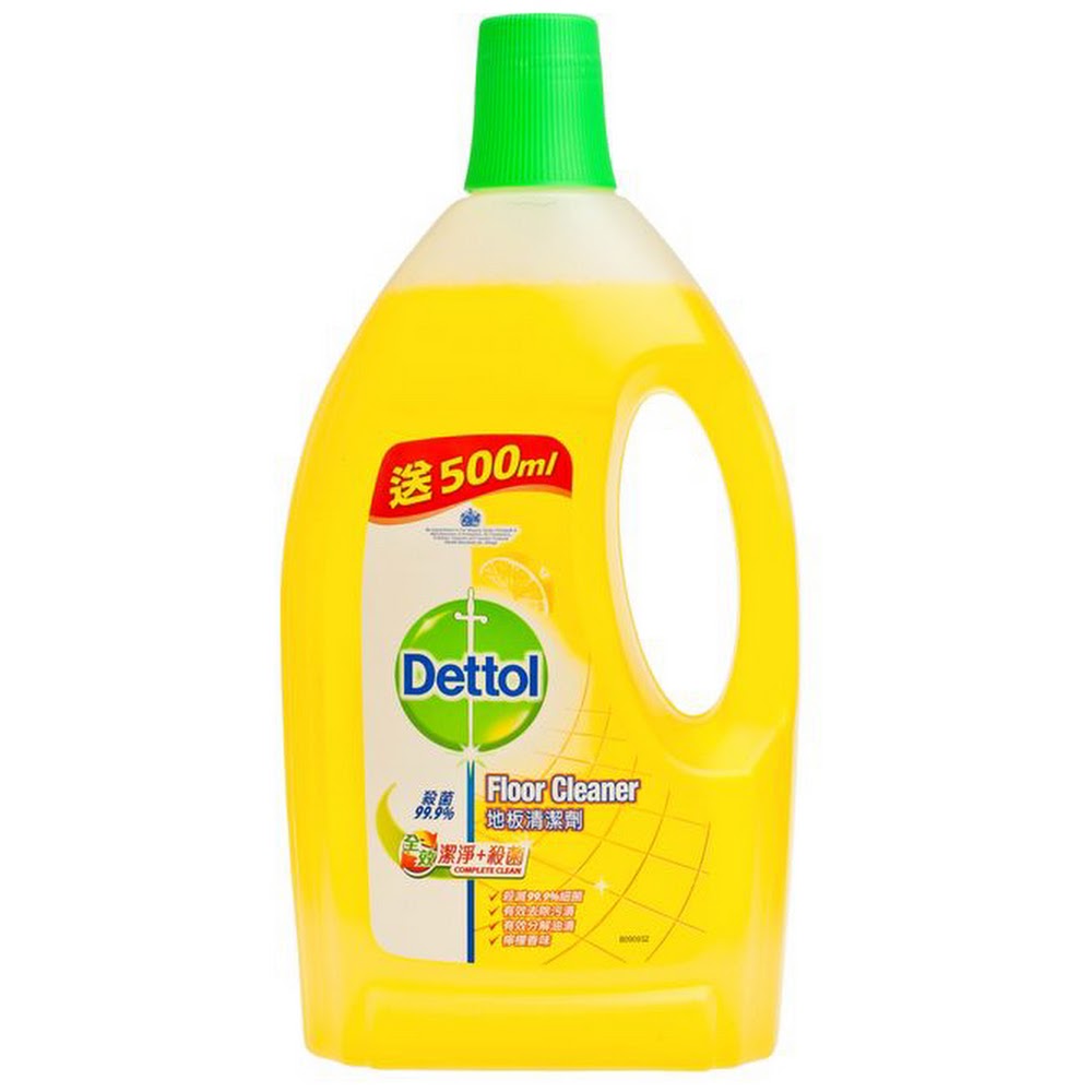 Dettol滴露 地板清潔劑 檸檬香味 2.5L+500ML