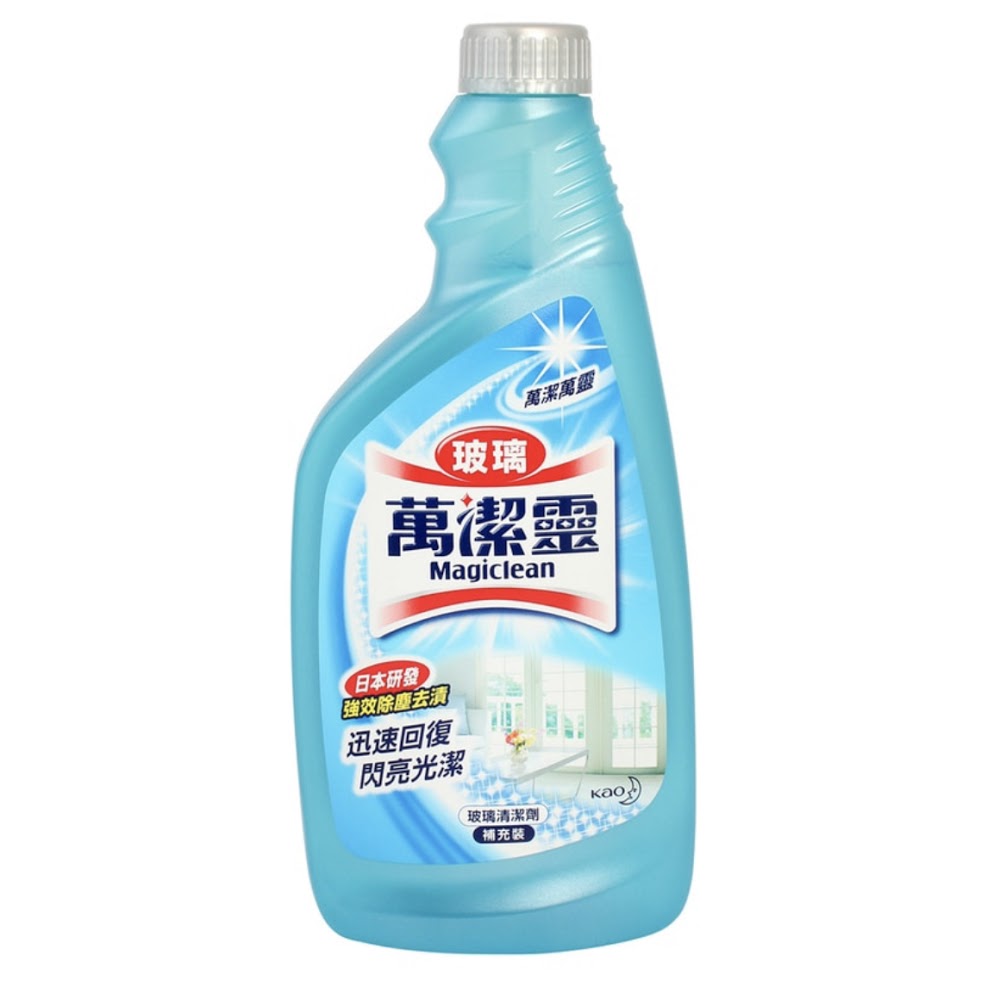 MAGICLEAN萬潔靈 玻璃清潔劑 補充裝 500ML