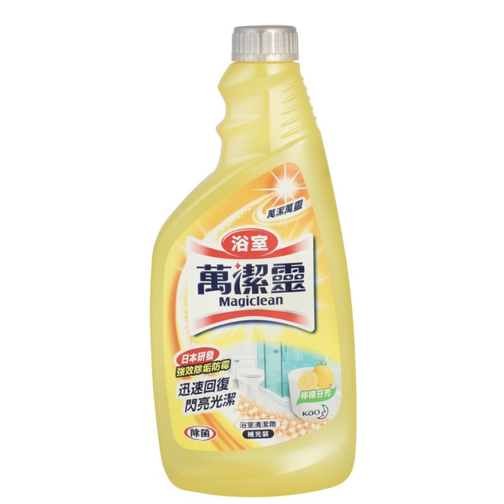 MAGICLEAN萬潔靈 浴室清潔劑 補充裝 檸檬芬芳味 500ML